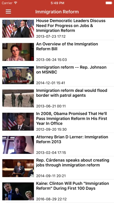Captures d'écran de Immigration News & Latest Refugee Updates Free