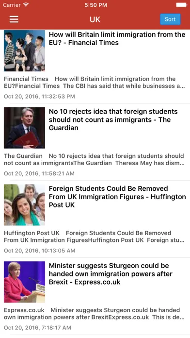 Captures d'écran de Immigration News & Latest Refugee Updates Free
