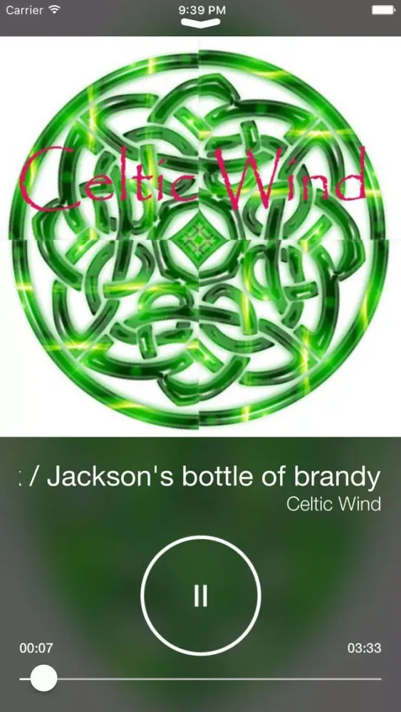 ภาพหน้าจอของ Irish Celtic Music & Scottish Folk Songs Pro