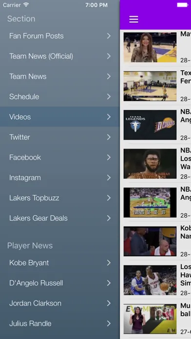 News Surge for Lakers News Free Edition應用截圖