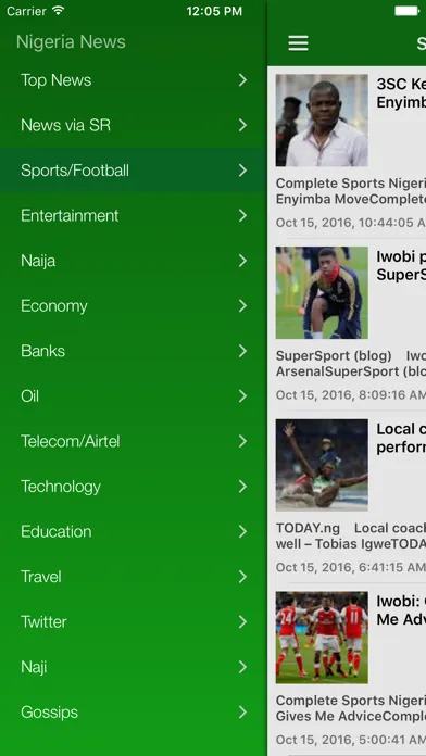 Capturas de pantalla de Nigeria News Today Free - Naija Headlines & Videos