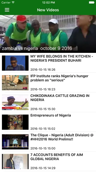 Capturas de pantalla de Nigeria News Today Free - Naija Headlines & Videos