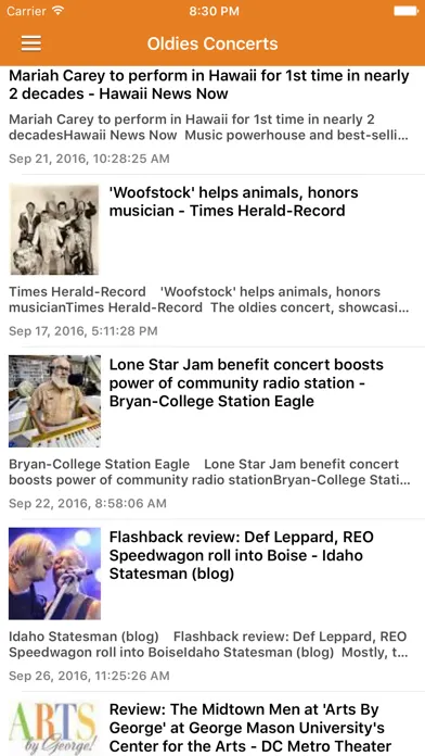 Oldies Music & Old Songs Free - 50s 60s 70s Radio Screenshots