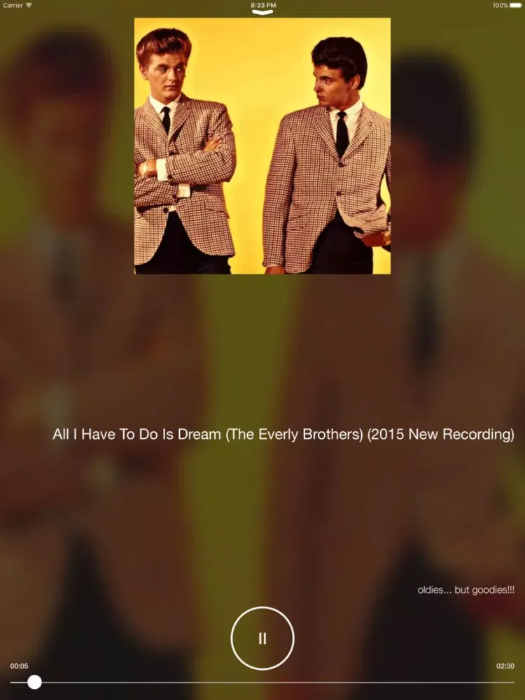 Oldies Music & Old Songs Pro - 50s 60s 70s Radio iPad  Screenshots