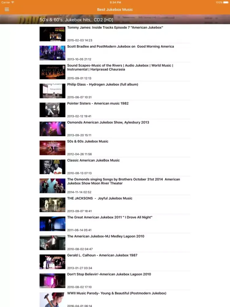 Oldies Music & Old Songs Pro - 50s 60s 70s Radio iPad  Screenshots
