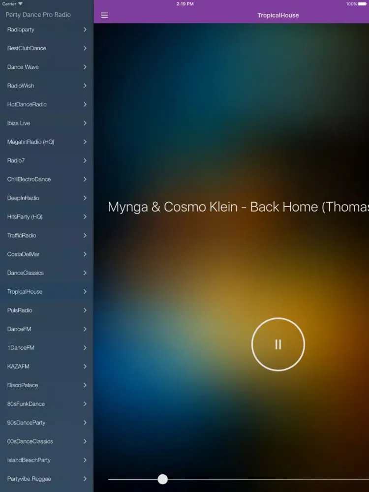 Capturas de pantalla de Party Songs & Dance Music Pro iPad 