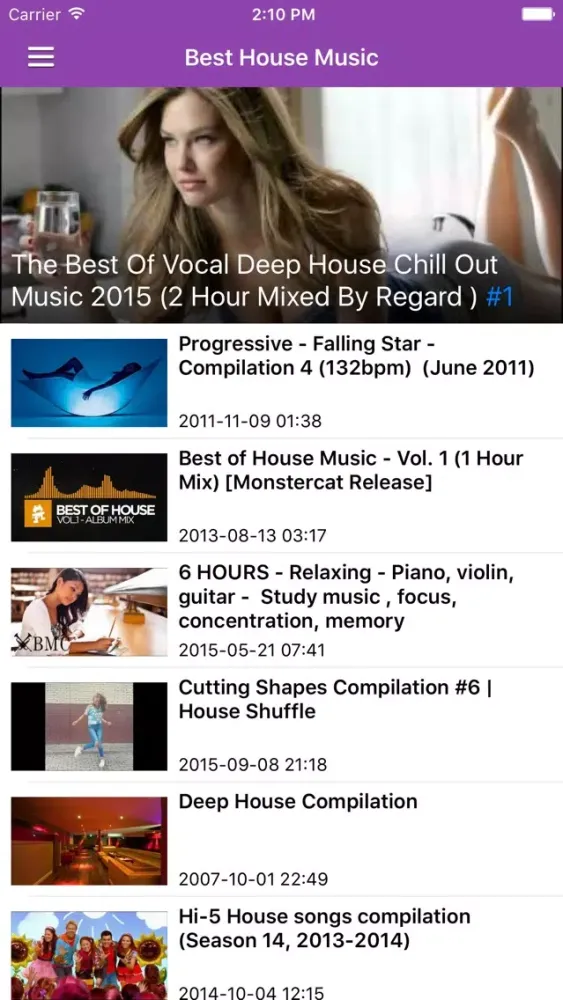 Capturas de pantalla de Party Songs & Dance Music Pro