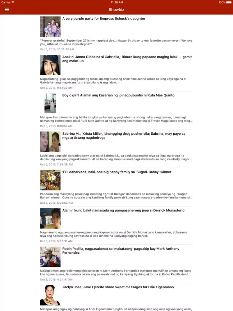 صور Philippines News Pro - Latest Filipino Headlines iPad 