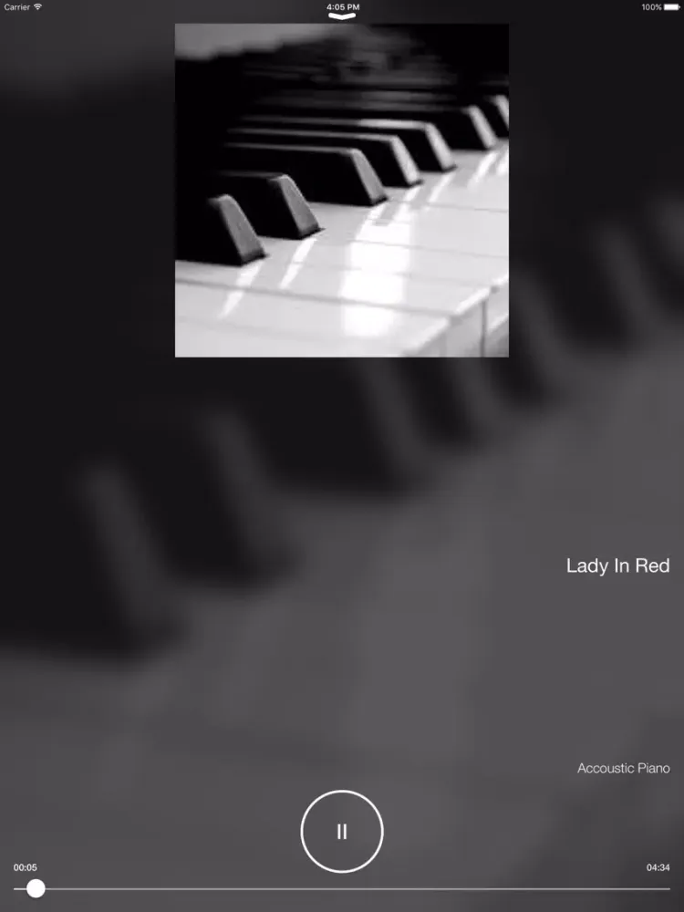 Скриншоты Piano Music & Songs Pro- Radio, Tracks & Playlists iPad 