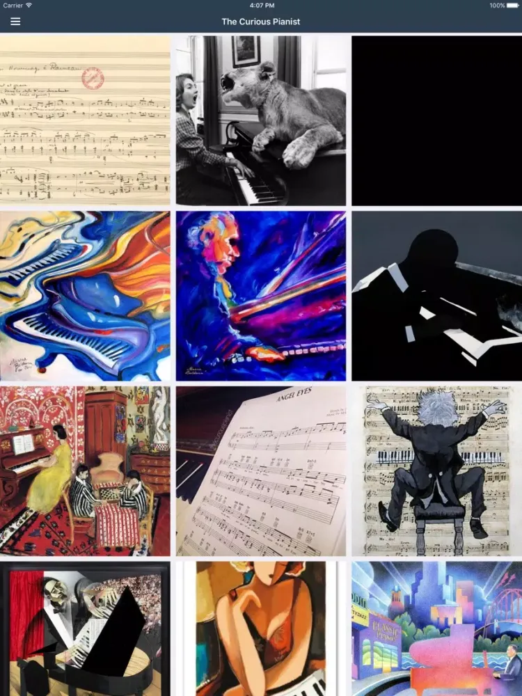Скриншоты Piano Music & Songs Pro- Radio, Tracks & Playlists iPad 