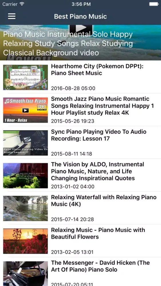 Скриншоты Piano Music & Songs Pro- Radio, Tracks & Playlists