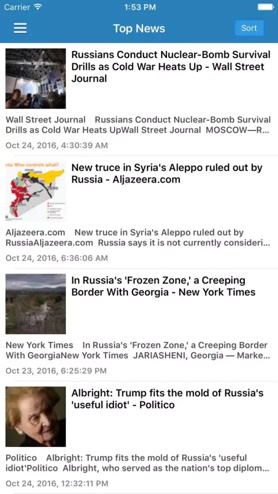 Скриншоты Russia News Today Pro - Latest Breaking Updates