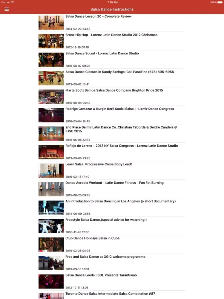 Salsa Music Spanish Songs Pro & Bachata Merengue iPad  Screenshots