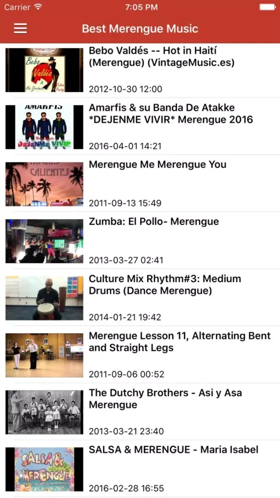 Salsa Music Spanish Songs Pro & Bachata Merengue Screenshots