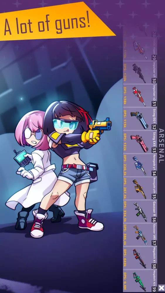 Kawaii Guns: Merge & Shoot Screenshots