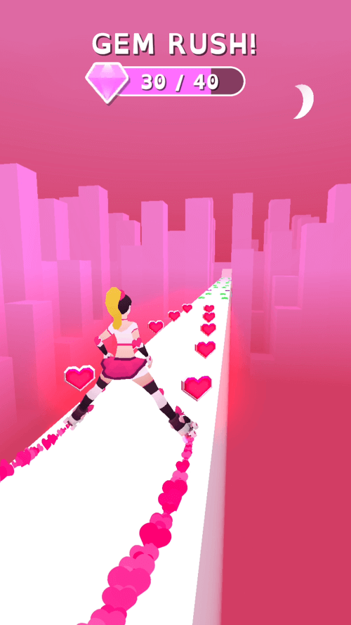 Sky Roller: Rainbow Skating-screenshot-1