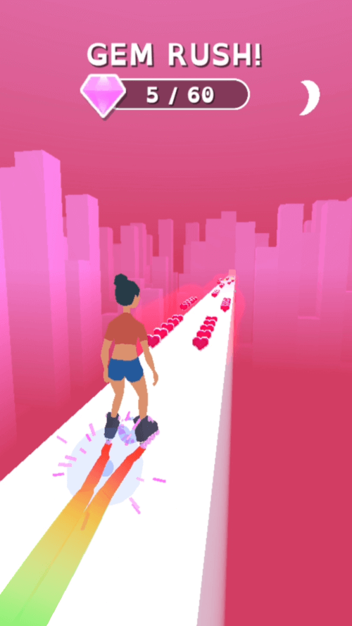 Sky Roller: Rainbow Skating-screenshot-2