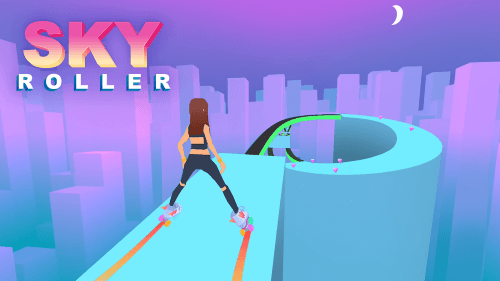 Sky Roller: Rainbow Skating-screenshot-6