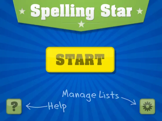 Spelling Star iPad  Screenshots