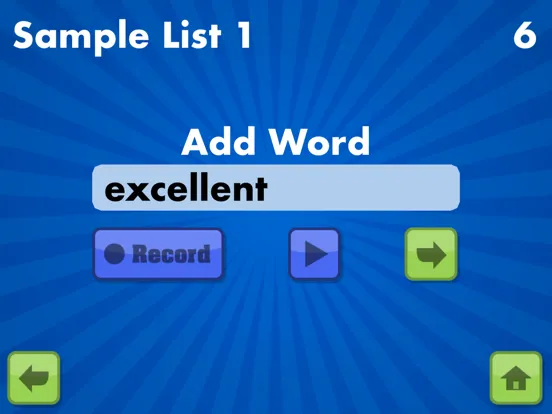 Spelling Star iPad  Screenshots