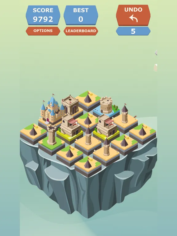 Tangkapan skrin City Building 2048 iPad 
