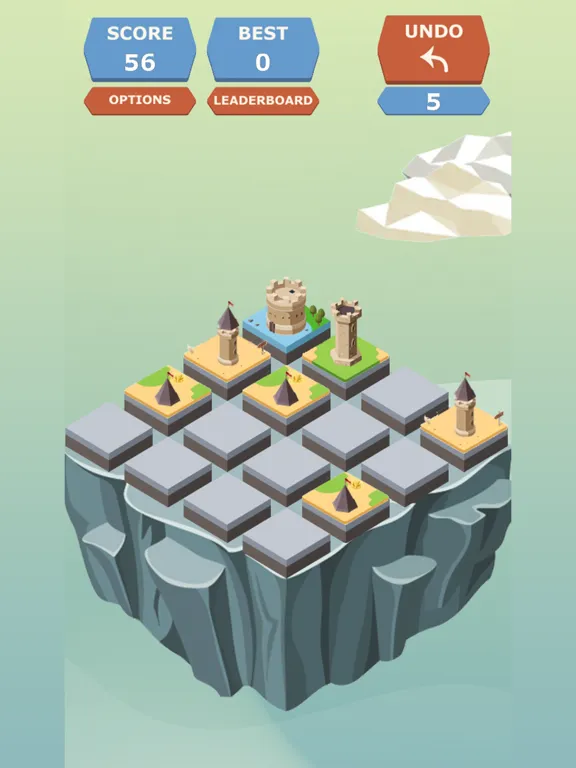 Tangkapan skrin City Building 2048 iPad 