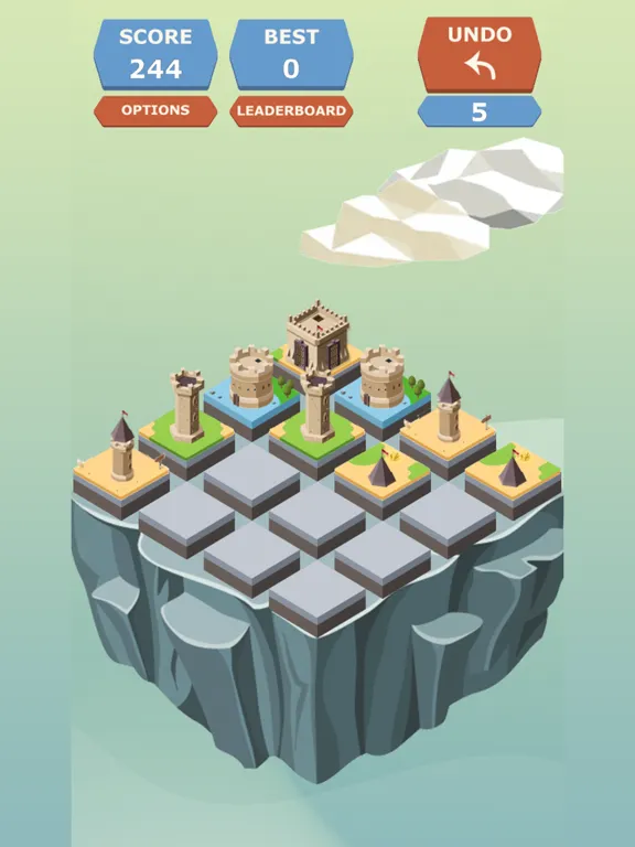 Tangkapan skrin City Building 2048 iPad 