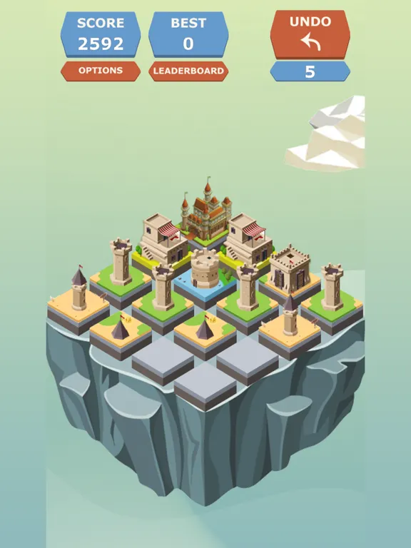 Tangkapan skrin City Building 2048 iPad 
