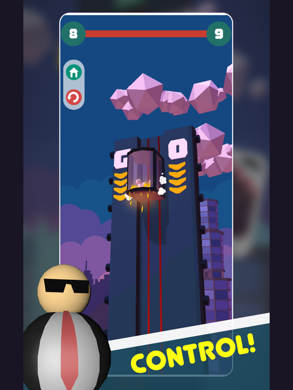 Ảnh chụp màn hình của Elevator Fall best casual game iPad 