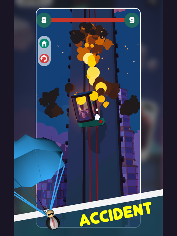 Ảnh chụp màn hình của Elevator Fall best casual game iPad 