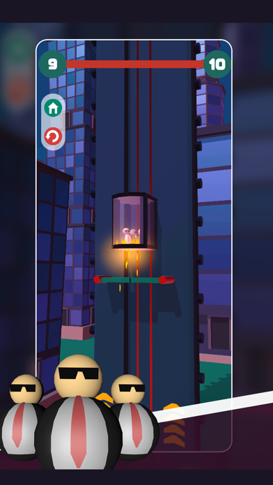 Ảnh chụp màn hình của Elevator Fall best casual game