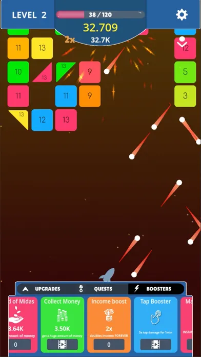 Idle Brick Shooter Tap Screenshots