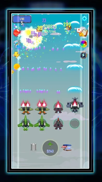 ภาพหน้าจอของ Jet Fighter Defender