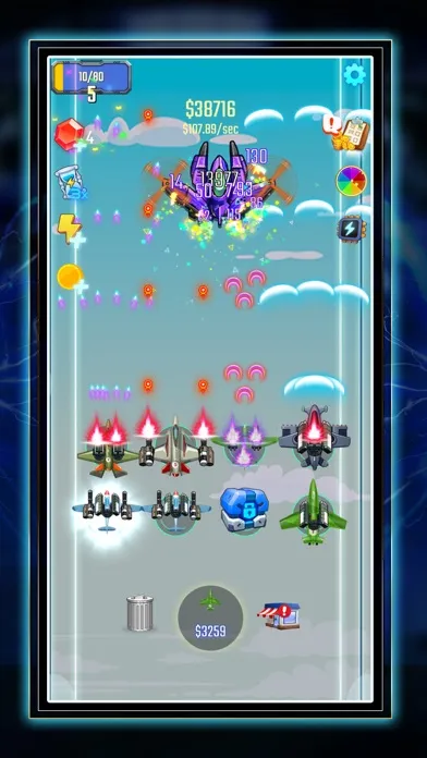 ภาพหน้าจอของ Jet Fighter Defender