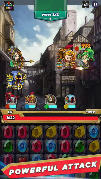 Capturas de tela do Medieval Realms of Puzzles