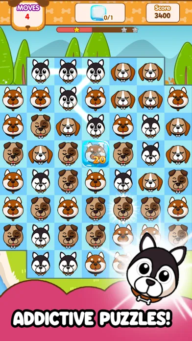 Match 3 Puppies应用截图