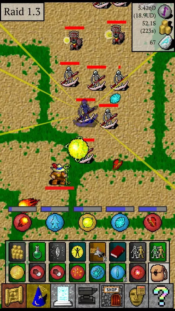 Idle Mage Attack Screenshots
