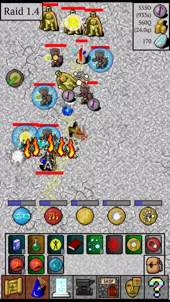 Idle Mage Attack Screenshots
