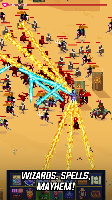 Tap Wizard 2: Idle Magic Game Screenshots