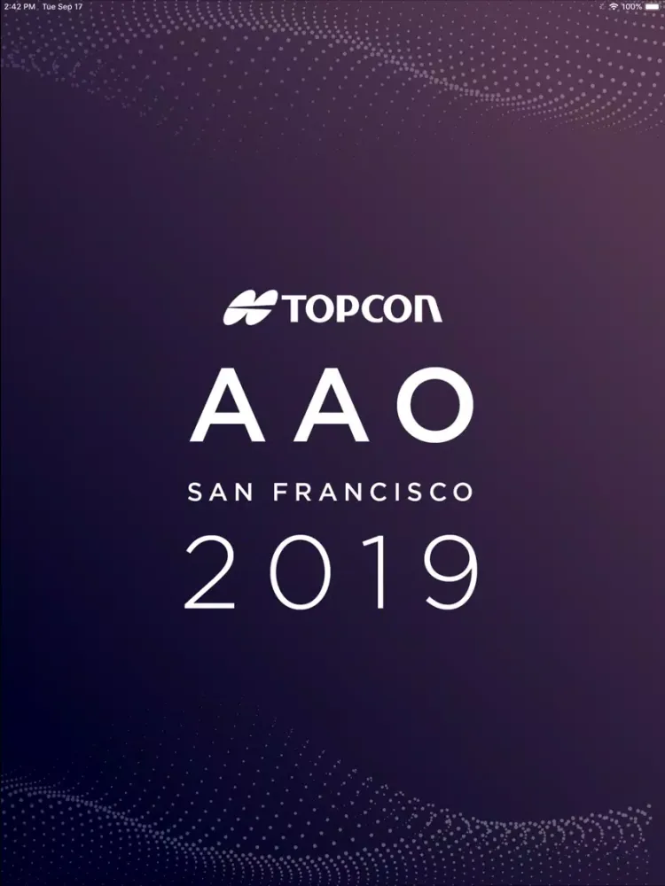 Topcon at AAO iPad  سکرین شاٹس