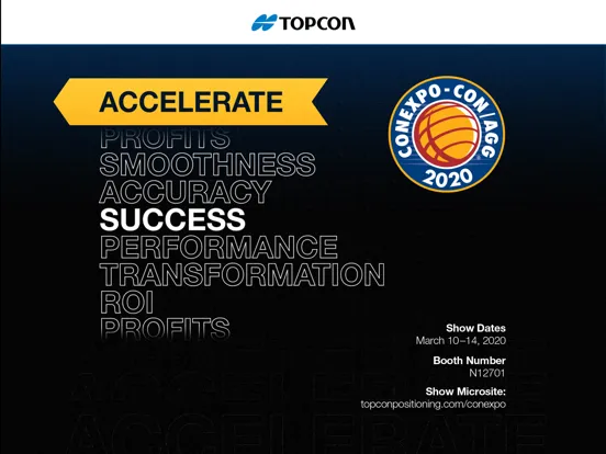 Topcon Events iPad 应用截图