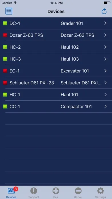 Zrzuty ekranu Sitelink3D 2 Support Desk