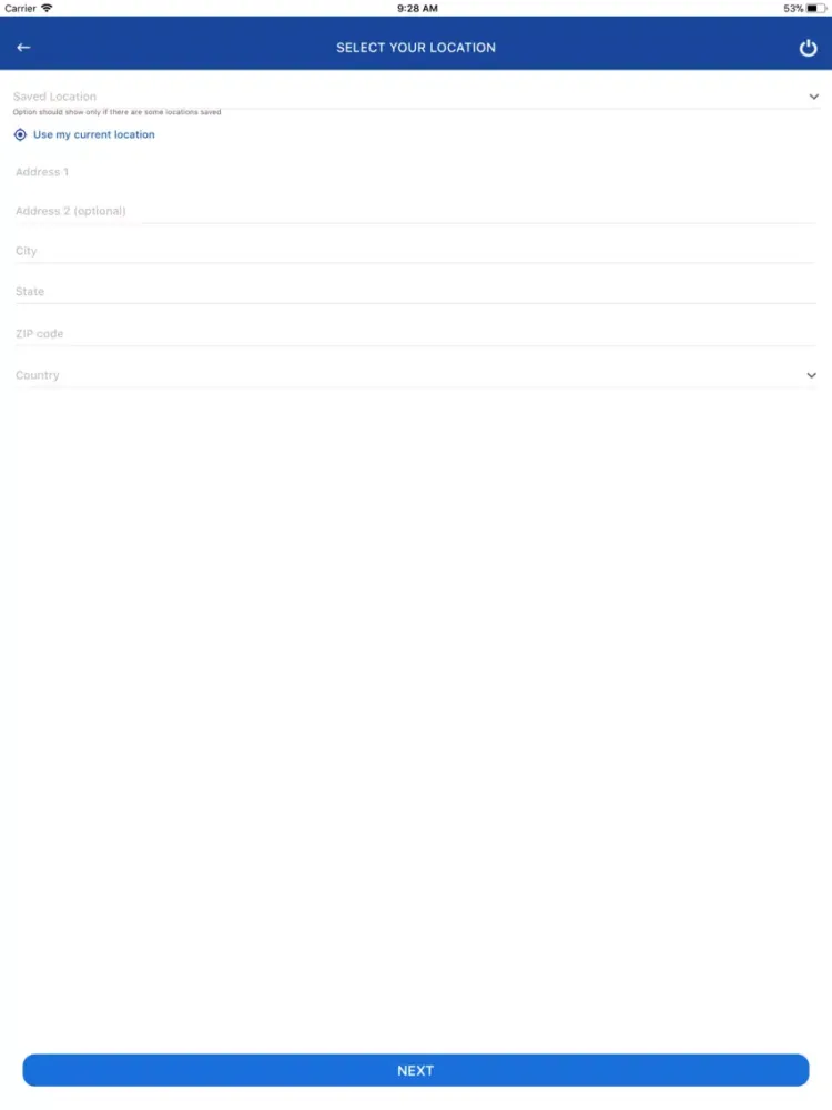 Zrzuty ekranu EZ Home Services Ordering APP iPad 