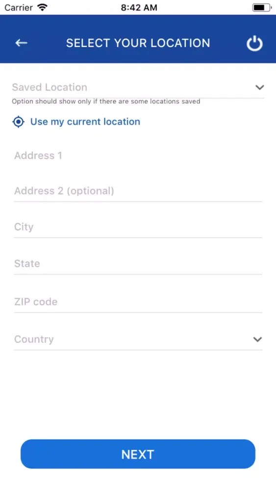 Zrzuty ekranu EZ Home Services Ordering APP