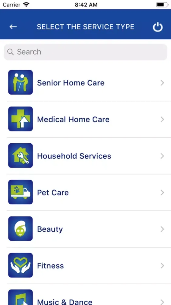 Zrzuty ekranu EZ Home Services Ordering APP