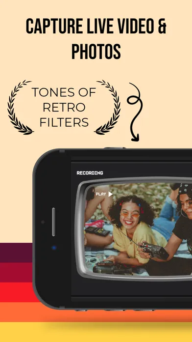 90s Retro And Cam Recorder App应用截图