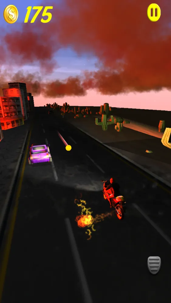 Capturas de tela do Action Motorcycle 3D Race: Motor-Bike Fury Simulator Racing Game Free