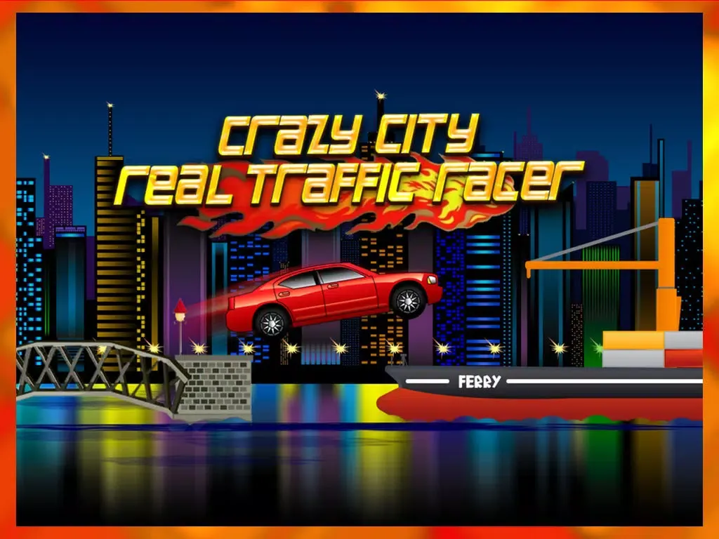 تصاویر A Crazy City Racing Real Sports Car Traffic Racer Game iPad 