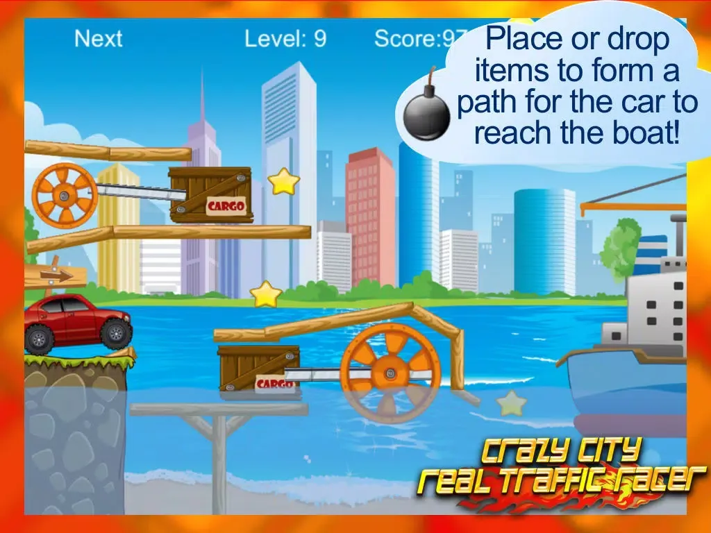 تصاویر A Crazy City Racing Real Sports Car Traffic Racer Game iPad 