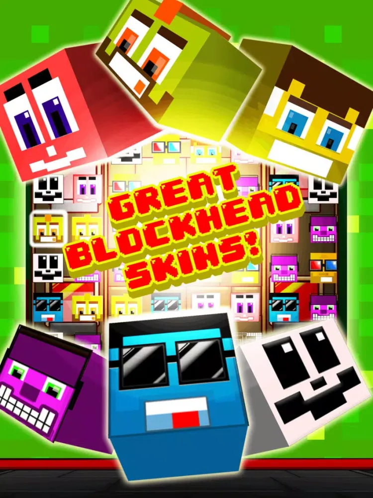 Funny Pixel Faces on Blocks Match 3 Puzzle Game iPad  스크린샷